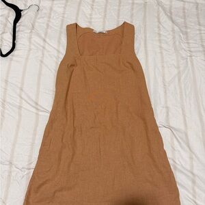 Abercrombie & Fitch Tan Mini Dress